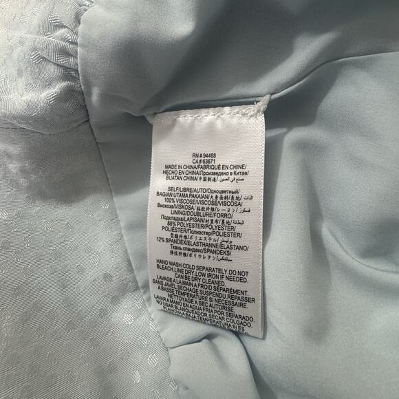 New BCBGMAXAZRIA Women Halter Neck Sleeveless Overdraped Side Tie Blouse Size L - Picture 4 of 7